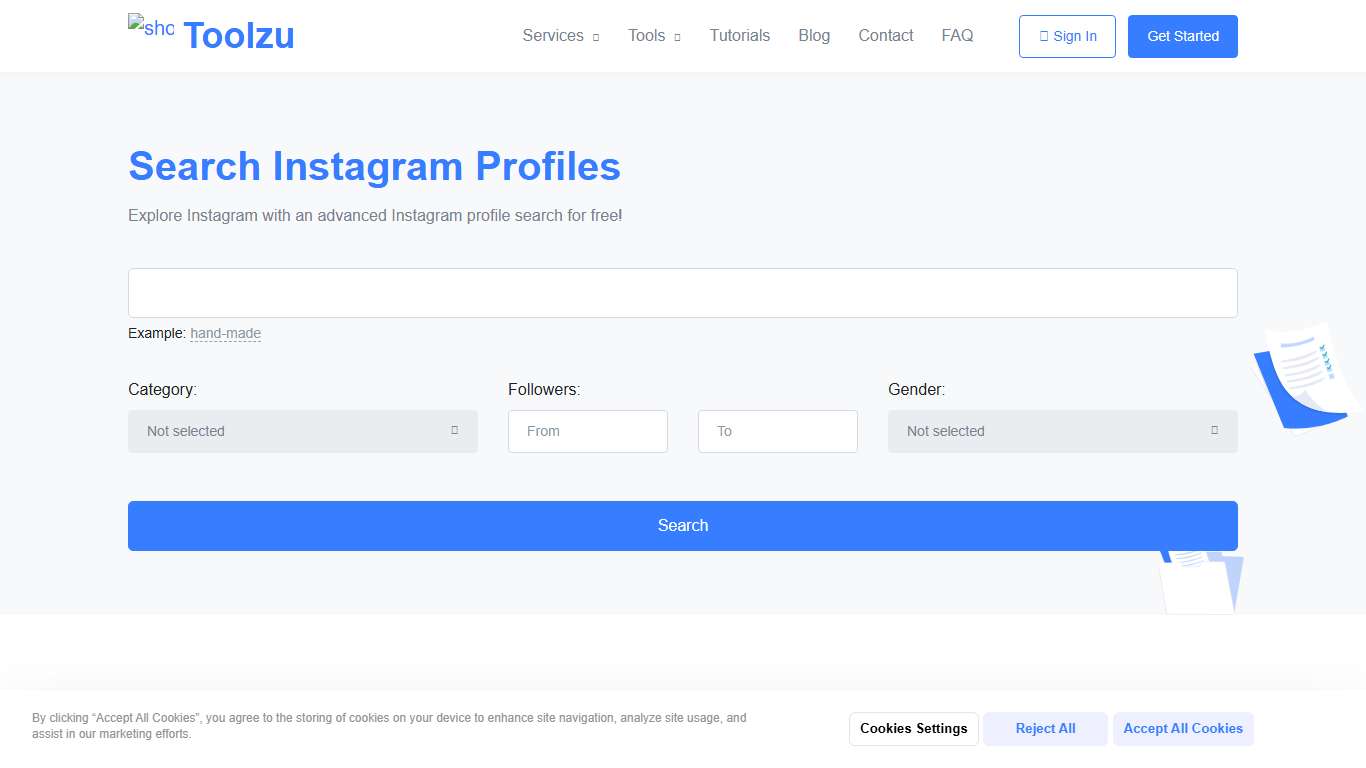 Free Search Instagram Profiles